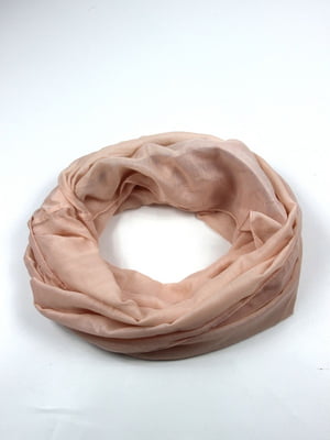 Рожевий шарф-снуд | 6848990