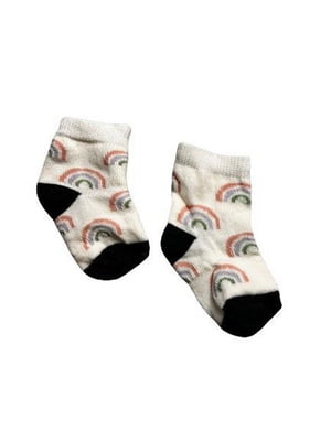 Шкарпетки білі з малюнком “Веселка” | 6849164