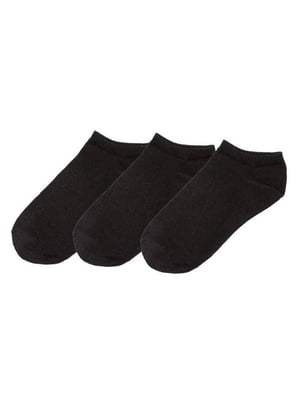 Набір чорних шкарпеток (3 пари) | 6850084
