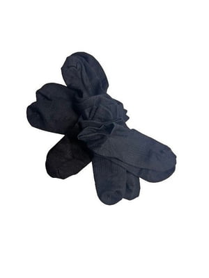 Набір чорно-сірих коротких шкарпеток (5 пар) | 6850152