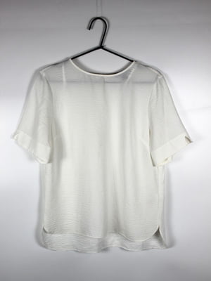 Блуза напівпрозора біла | 6850460