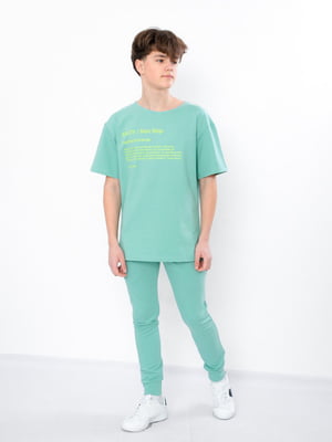 Комплект бавовняний: футболка і штани | 6851865