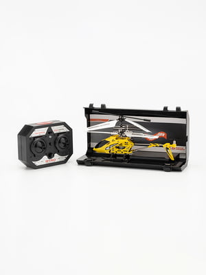 Іграшковий вертоліт з радіокеруванням жовтий | 6853662