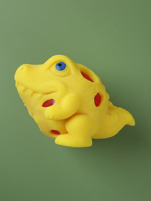 Іграшка-антистрес “Крокодил” жовта | 6853917