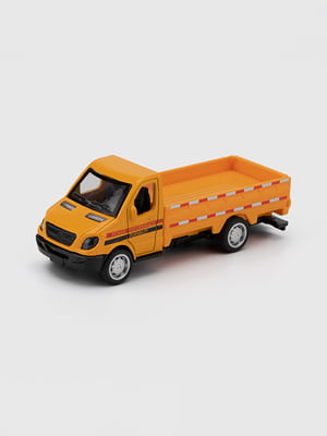 Іграшкова вантажівка металева помаранчева | 6854281