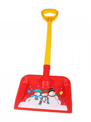 Лопатка для снігу дитяча червона | 6854623