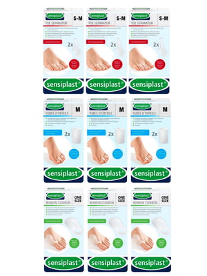 Медичні накладки для ніг (9 шт.) | 6855176