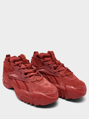Червоні кросівки на шнурівці | 6855769