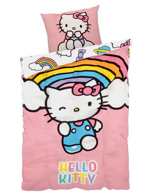 Комплект дитячої постільної білизни Hello Kitty | 6856027