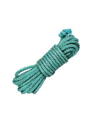 Мотузка для бондажу бірюзового кольору | 6856961