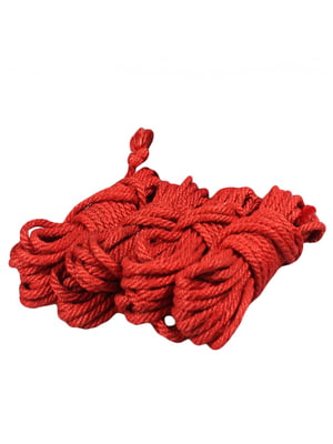 Червона мотузка для бондажу | 6856964