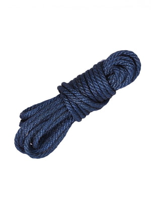 Синя бавовняна мотузка для бондажу | 6856966