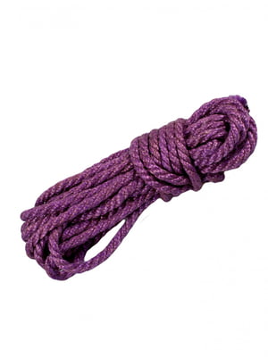 Фіолетова мотузка для бондажу | 6856967