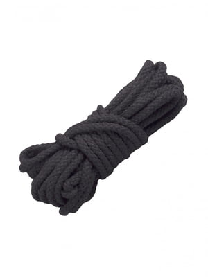 Чорна бавовняна мотузка для бондажу | 6856976