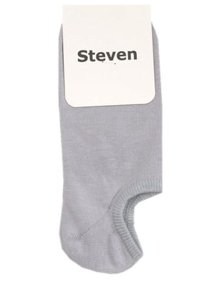 Бавовняні сірі короткі шкарпетки | 6857891