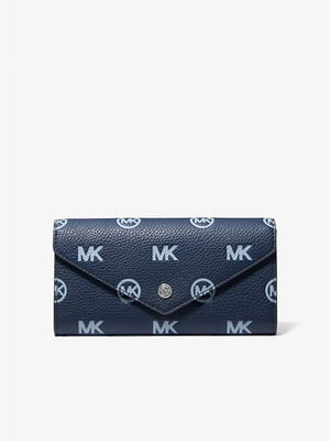 Синій гаманець з логотипом | 6860324