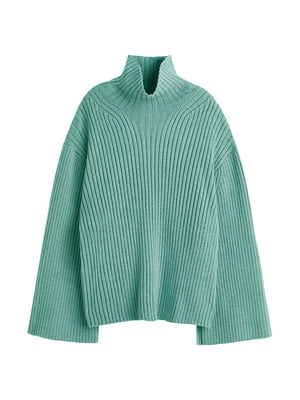 Зеленый свитер оверсайз | 6860520