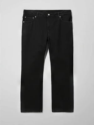 Черные прямые джинсы | 6860627
