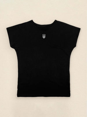 Черная футболка с гербом | 6860987