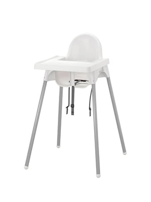 Білий стілець для годування | 6861411