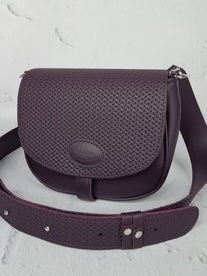 Фіолетова шкіряна сумка Ріміні | 6862332