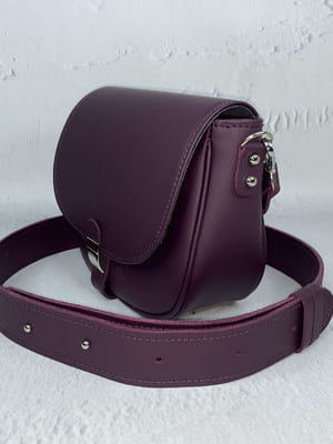 Фіолетова шкіряна сумка Ріміні | 6862446