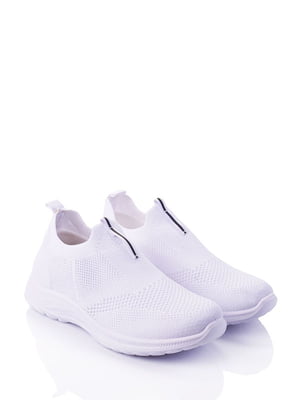 Білі текстильні кросівки | 6864454