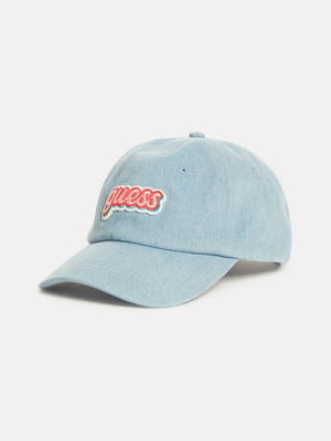 Синяя джинсовая кепка с логотипом | 6864988