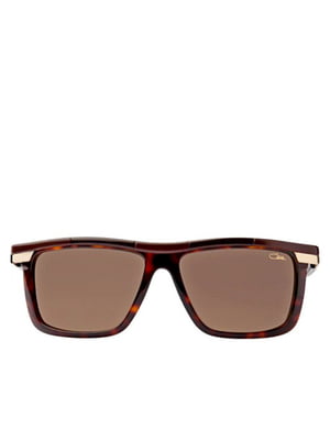 Сонцезахисні окуляри в коричневій оправі | 6866082