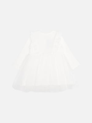 Сукня з довгим рукавом біла | 6872445