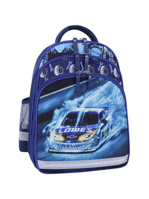 Рюкзак шкільний Mouse синій з принтом | 6874437