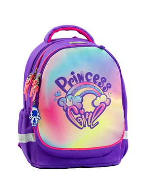 Рюкзак шкільний Butterfly фіолетовий з принтом (21 л) | 6874756