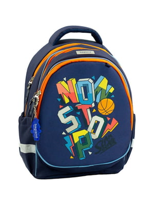 Рюкзак шкільний Butterfly синій з принтом (21 л) | 6874761