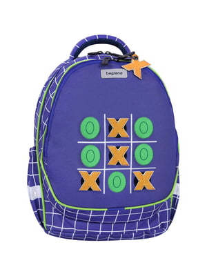 Рюкзак шкільний  Butterfly синій з принтом (21 л) | 6874888