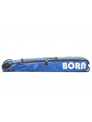 Чохол для лиж та сноуборду на колесах Born синій (190 см) | 6874916