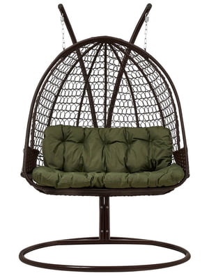 Кресло-кокон подвійне Home Rest Everest коричневий/хакі | 6874919