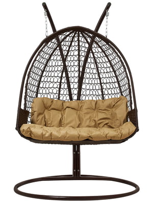 Кресло-кокон подвійне Home Rest Everest коричневий/койот | 6874920
