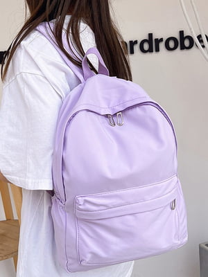 Фіолетовий текстильний рюкзак | 6875036
