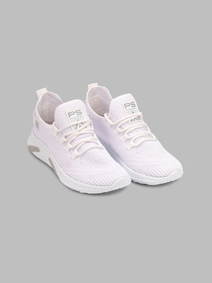 Білі текстильні кросівки | 6875656