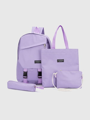 Набір: рюкзак, сумка, косметичка і пенал | 6875920