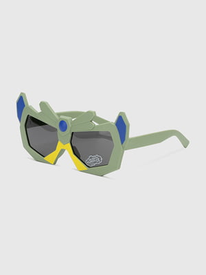Сонцезахисні окуляри в оправі кольору хакі | 6875936
