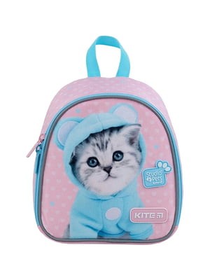 Рюкзак дошкільний рожевий з принтом | 6876024