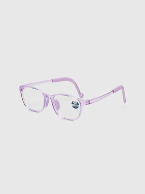Іміджеві окуляри в оправі бузкового кольору | 6876129