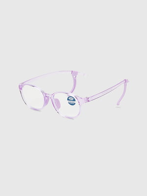Іміджеві окуляри в оправі бузкового кольору | 6876168