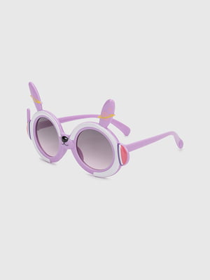 Сонцезахисні окулярі в оправі бузкового кольору | 6876207