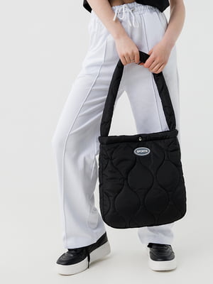 Чорна текстильна сумка | 6876306