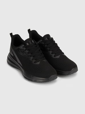 Чорні текстильні кросівки | 6876559
