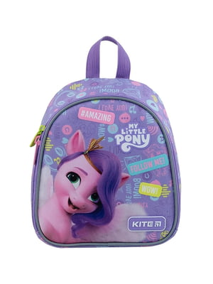 Рюкзак дошкільний фіолетовий з принтом | 6876641