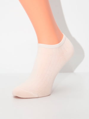 Сиреневые носки средней длины с рисунком | 6868032