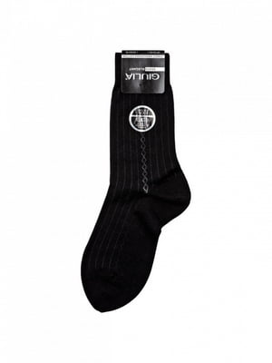 Классические черные носки премиального качества | 6868980